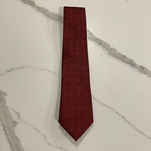 Roberto Cavaleri Silk Tie Men's Necktie Geometric
